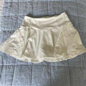 Free people white tennis skirt!